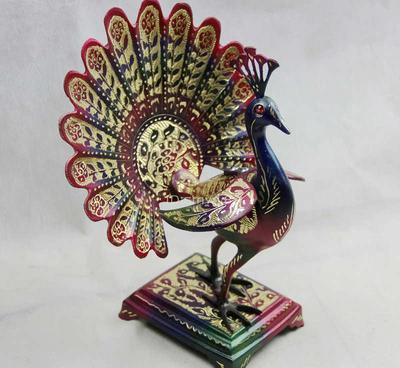【批發(fā)12寸孔雀開屏 巴基斯坦銅器 巴基斯坦工藝品 銅孔雀】價格_廠家_圖片