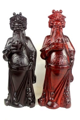 【廠家直銷紅木工藝品財神擺件 木質工藝品 武財神爺佛像 一件起】價格,廠家,圖片,木質、竹質工藝品,如皋市下原鎮振新紅木工藝品廠-
